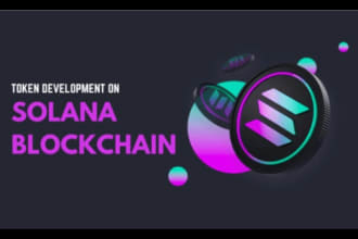 develop rust projects and solana smart contract