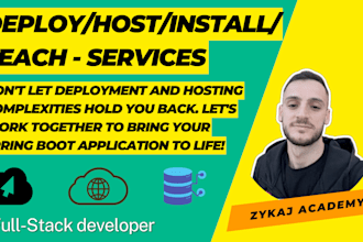 deploy and host your spring boot web application
