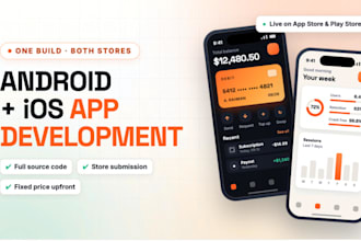 create ios android applications with flutter