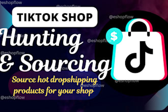 source tiktok shop winning products hunting tiktok shop products
