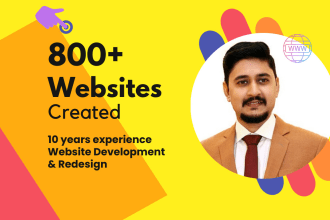 build or redesign a business, company or corporate website