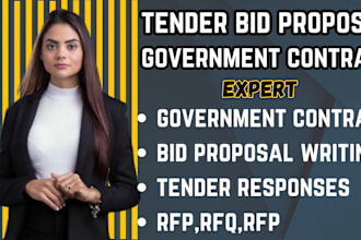 prepare and search your winning competitive bid proposal and tender, rfp, rfq
