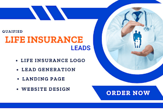life insurance leads insurance website insurance leads iul insurance landing pag