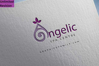 design attractive hand drawn spa skin care beauty salon logo