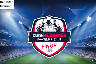 design modern football club team league sports logo