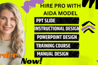 do instruction design training course manual PPT slide workbook product design