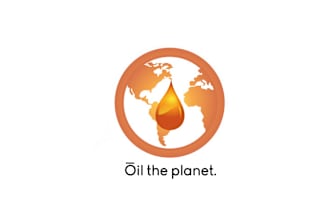 design perfect wonderful oil the planet logo