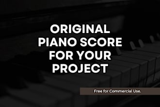 compose an original piano music