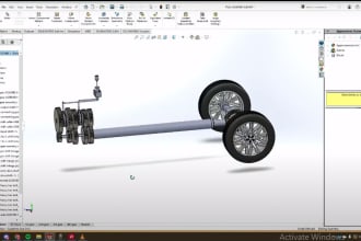 solidworks 3d and machining cam modeling