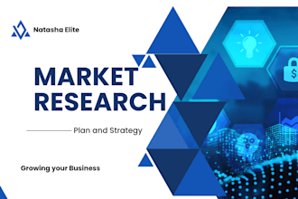 do market research, niche, competitors analysis and business plan