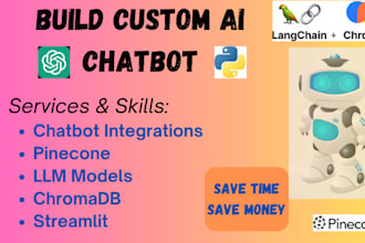 create custom ai chatbots with langchain, chroma db, openai
