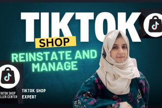 reinstate your tiktok shop, apeal your account