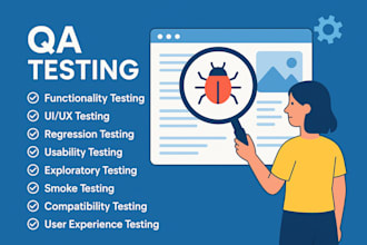 do website testing and QA review for your websites and mob apps