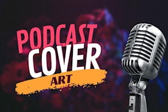 design podcast cover art professionally