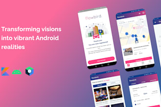 develop native android mobile application