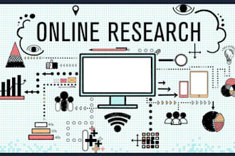 do online research on anything about indonesia