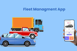 develop custom fleet management app, gps tracking website, gps app