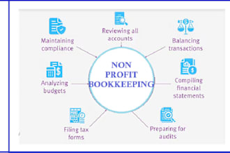 do accounting  and bookkeeping for nonprofit and charity and nursing homes