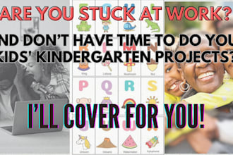 do kindergarten, and preschool projects effectively