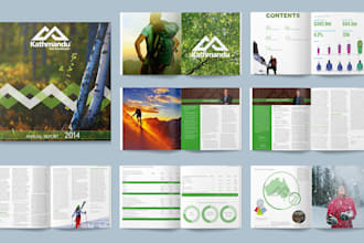 design professional annual report design