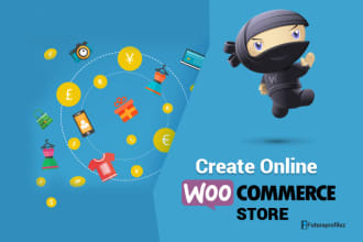 design and develop woocommerce store