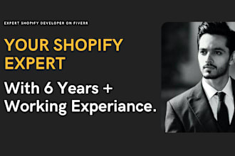 design, develop, and optimize your shopify store as a shopify development expert