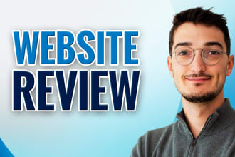 website review and suggest improvements