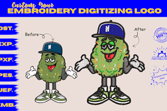 do high quality embroidery logo