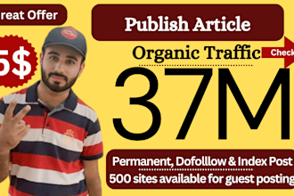 do SEO guest post backlink and publish news article, premium guest post service
