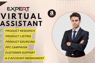 be expert amazon VA for UK,USA,germany