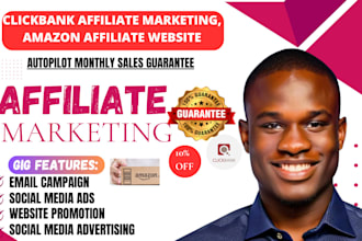 promote shopify store, clickbank affiliate marketing, amazon affiliate website