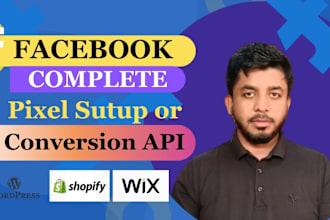 meta facebook pixel conversion API, shopify, wordpress, google analytics 4