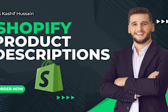 write shopify product description and product reviews content for you