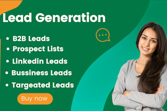 do b2b lead generation for targeted leads, business leads, and linked leads