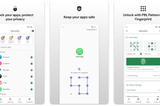 build android app lock, fingerprint app, security app, app lock with control sys