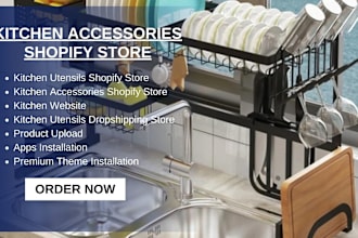 design kitchen utensils shopify store kitchen accessories store kitchen website