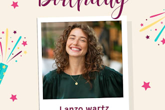 create eye catching birthday greetings card