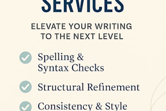 deliver expert proofreading services for error free writing
