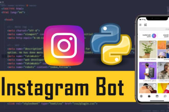 develop tiktok livestreaming bot, instagram API bot, youtube bot, snapchat bot