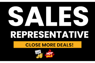 be high ticket sales closer sales representative b2b lead online salesperson