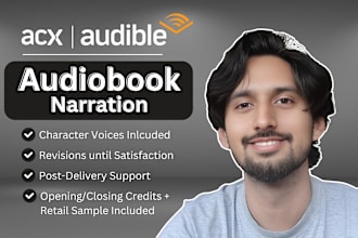 professionally narrate your audiobook and ebook