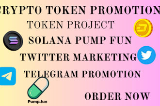 superfast crypto twitter x marketing, crypto telegram promotion for real dex