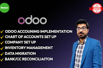 do odoo accounting implementation, configuration, and regular bookkeeping
