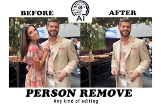 do ai image editing, manipulation, enhancement any photo editing