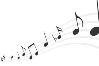 do your music notes notation including transcription of vocals and instruments