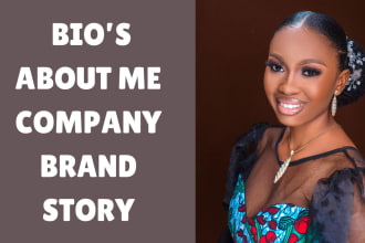 write your resume bio or CV biography for business in 24hour