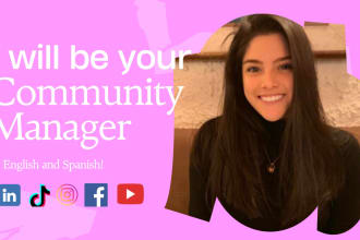 be your community manager