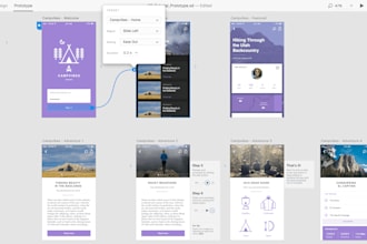 design a mobile app with an impressive UI UX design