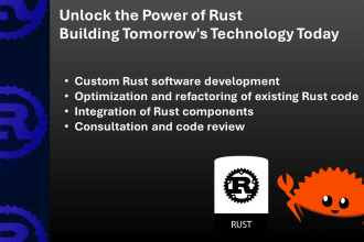 be your rust developer programmer for system software