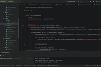 make you a custom minecraft plugin java